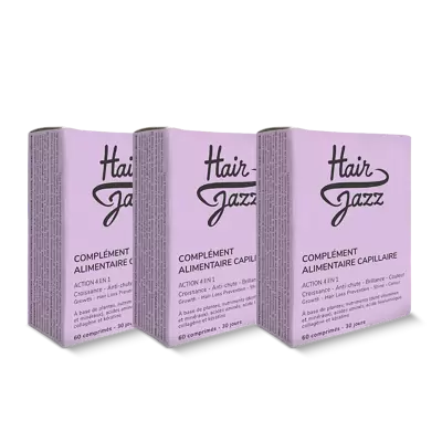 3 x Hair Jazz vitamine voor haargroei